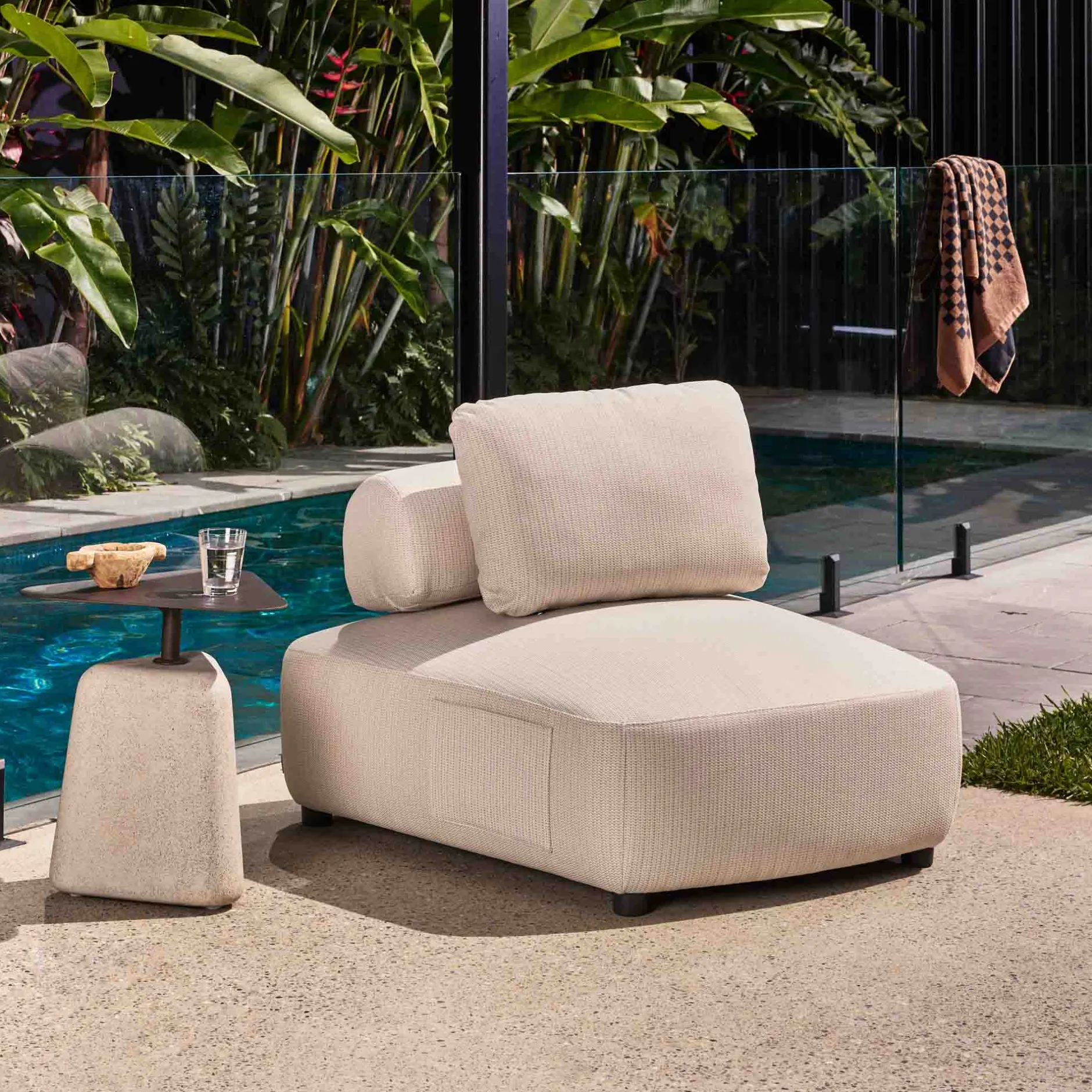 Sale Horgans Dune Outdoor Sofa Chair Natural Natural Outdoor