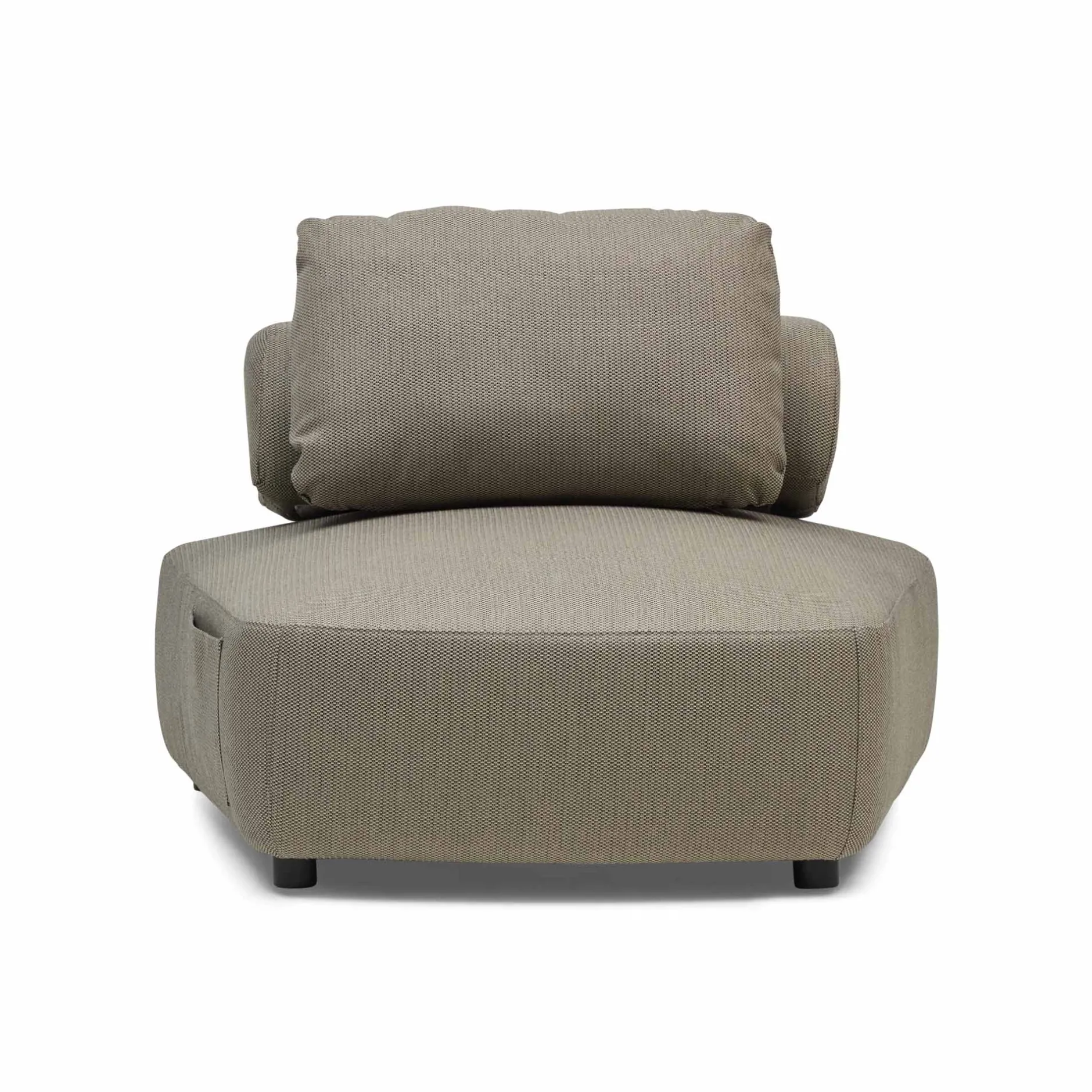Best Horgans Dune Outdoor Sofa Chair Taupe Taupe Outdoor