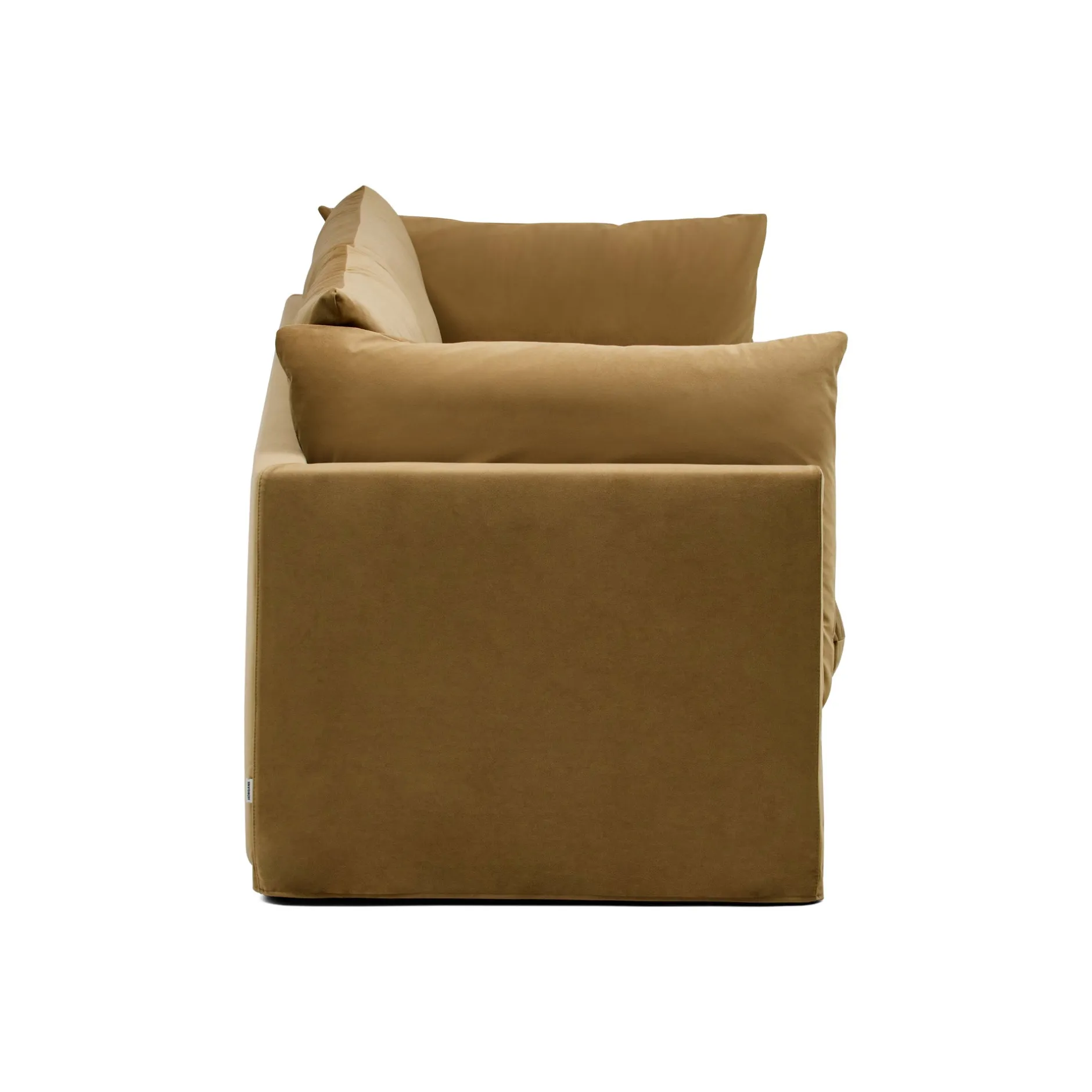 Sale Horgans Ella Sofa Sand 4 Seat Sand Velvet
