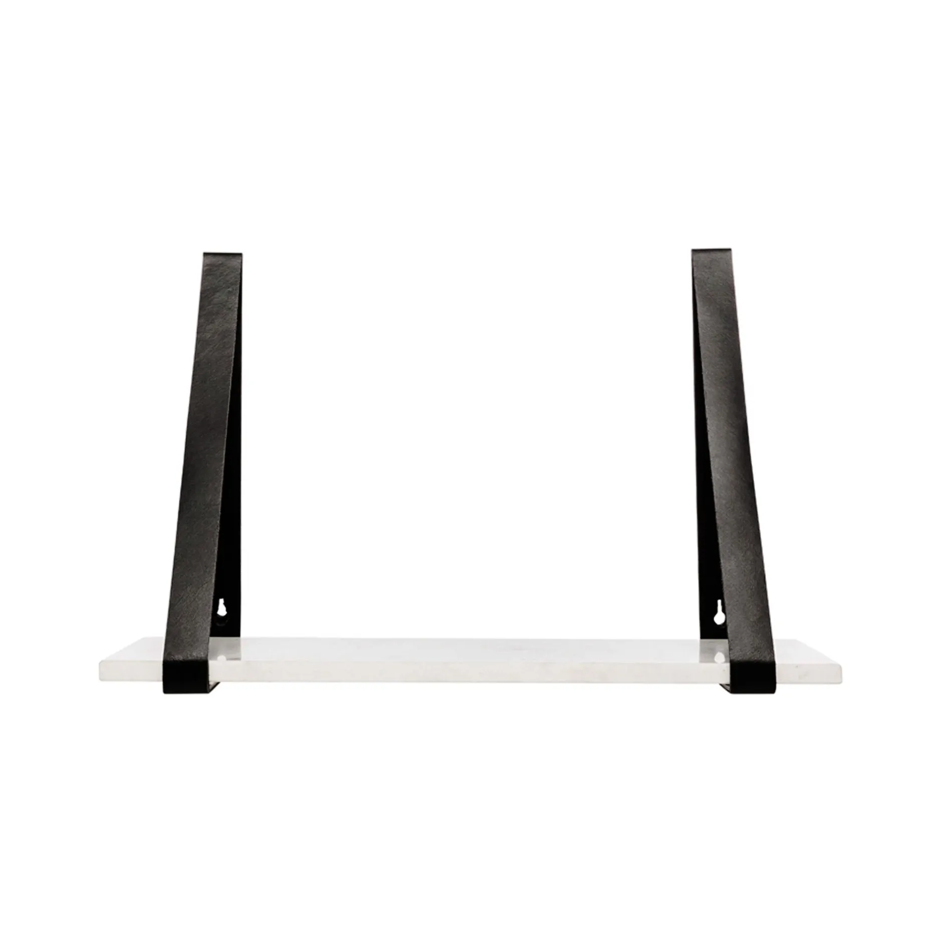 Online Horgans Ellery Marble Shelf Black Small White Marble & Black