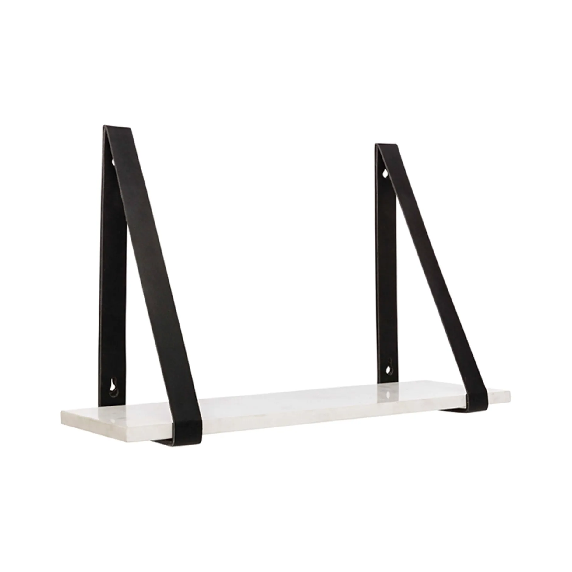 Online Horgans Ellery Marble Shelf Black Small White Marble & Black