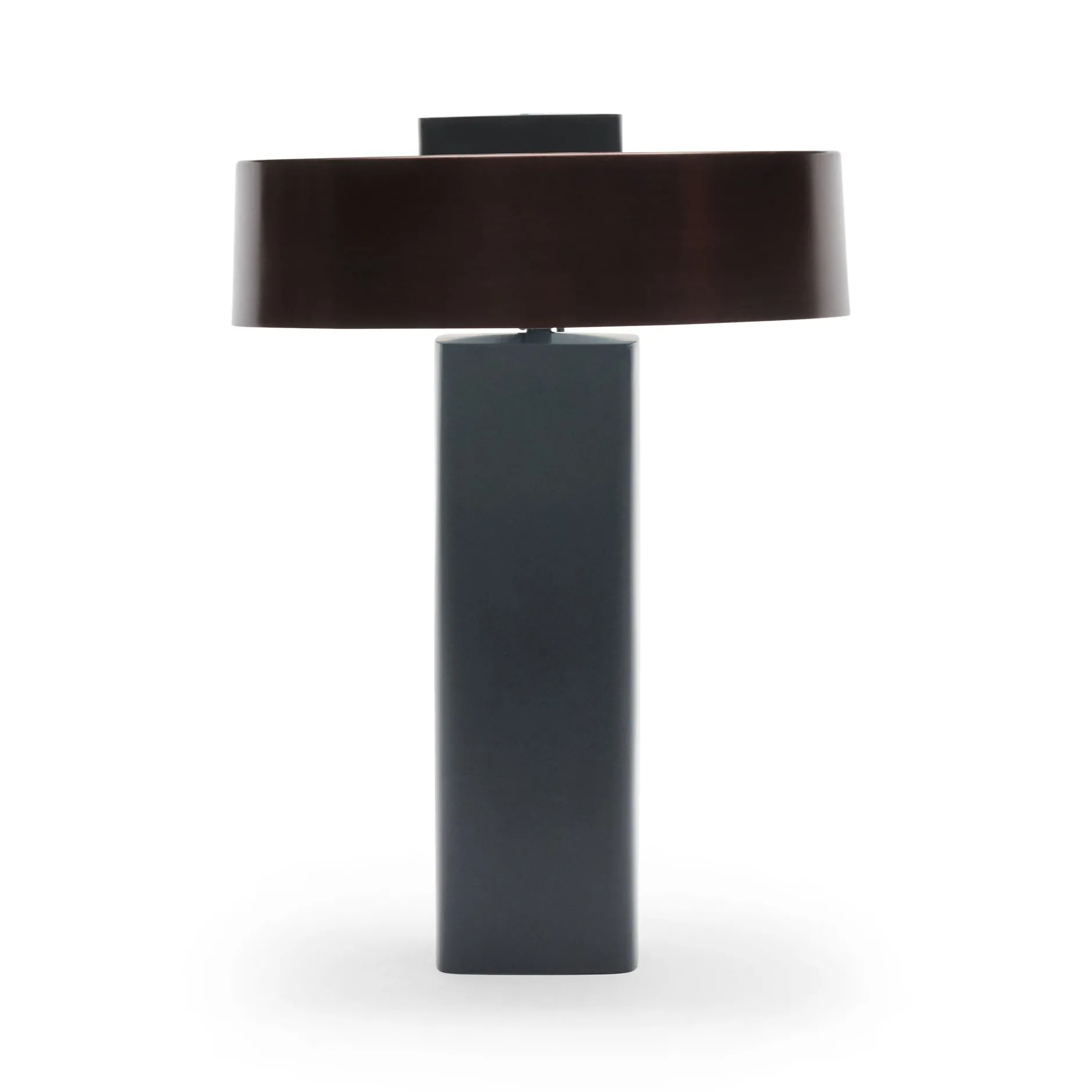 Online Horgans Emerson Table Lamp Gunmetal Grey & Bronze