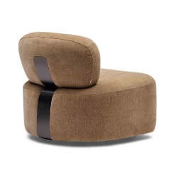 Hot Horgans Emery Swivel Chair Chestnut