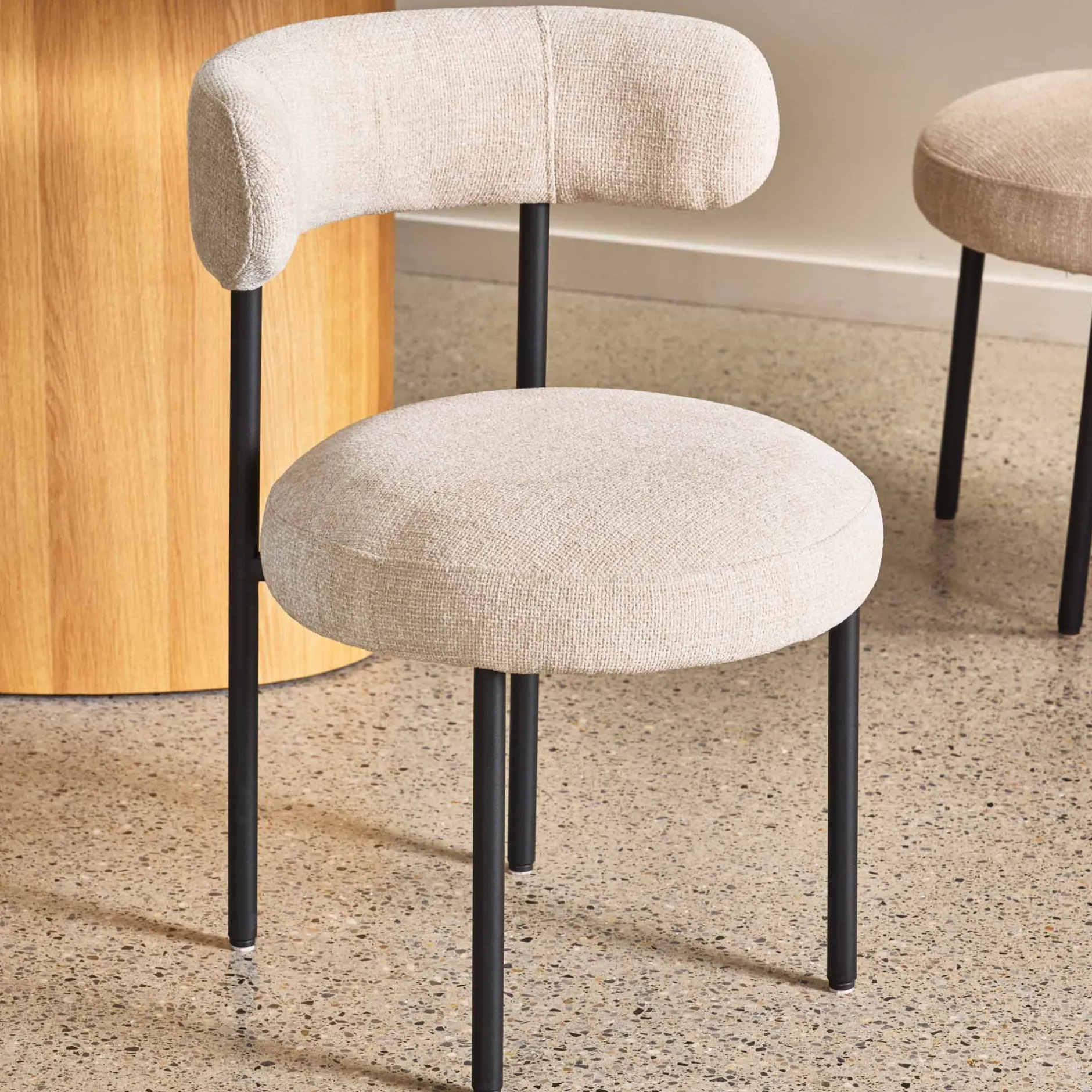 Sale Horgans Franco Dining Chair Soft Ivory