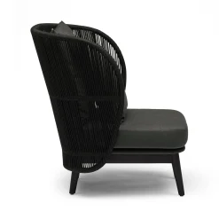 Best Horgans Freya Outdoor Chair Dark Grey & Black