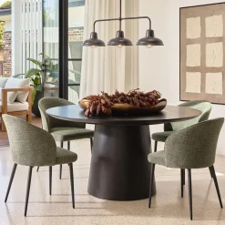Outlet Horgans Gia Dining Chair Moss Green