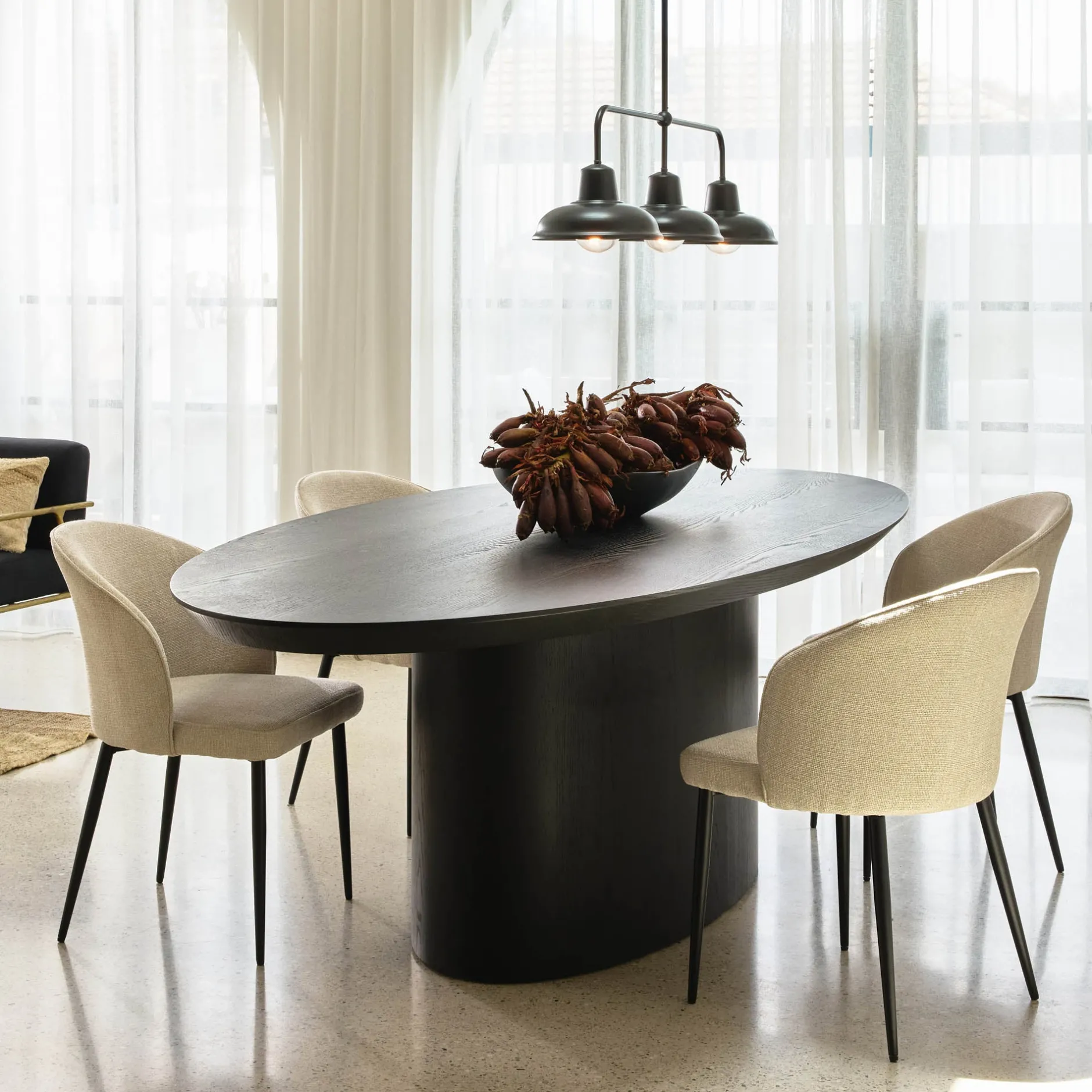 Best Horgans Gia Dining Chair Soft Ivory