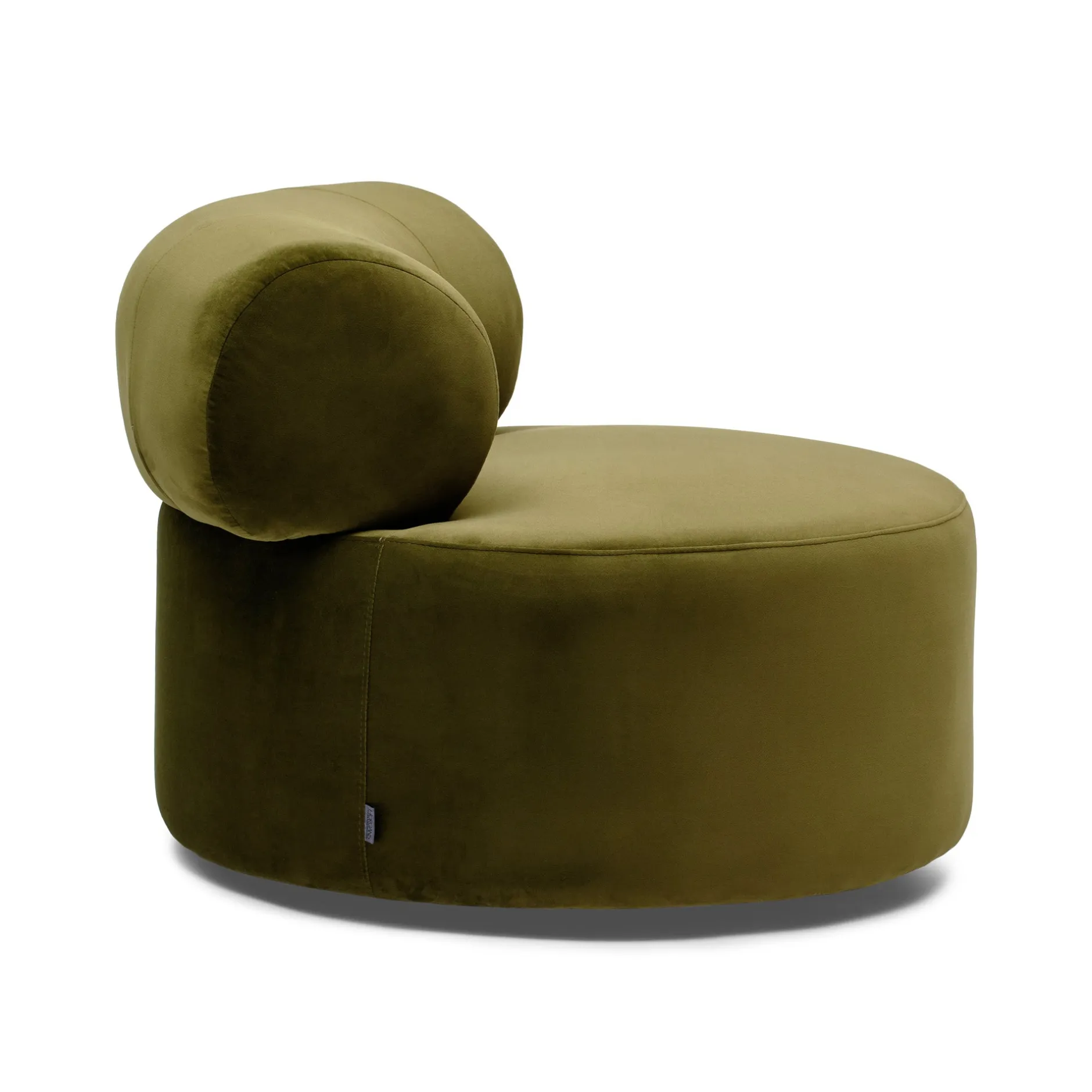 Online Horgans Hamish Swivel Chair Moss Green Moss Green Velvet