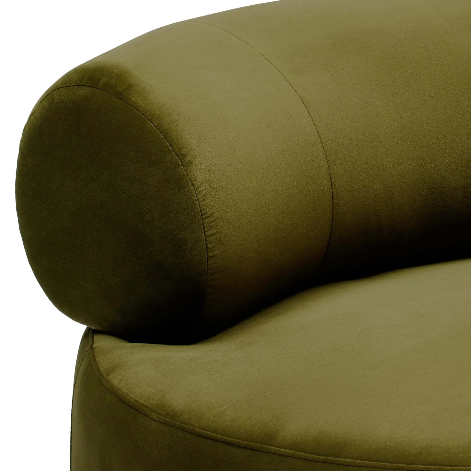 Online Horgans Hamish Swivel Chair Moss Green Moss Green Velvet