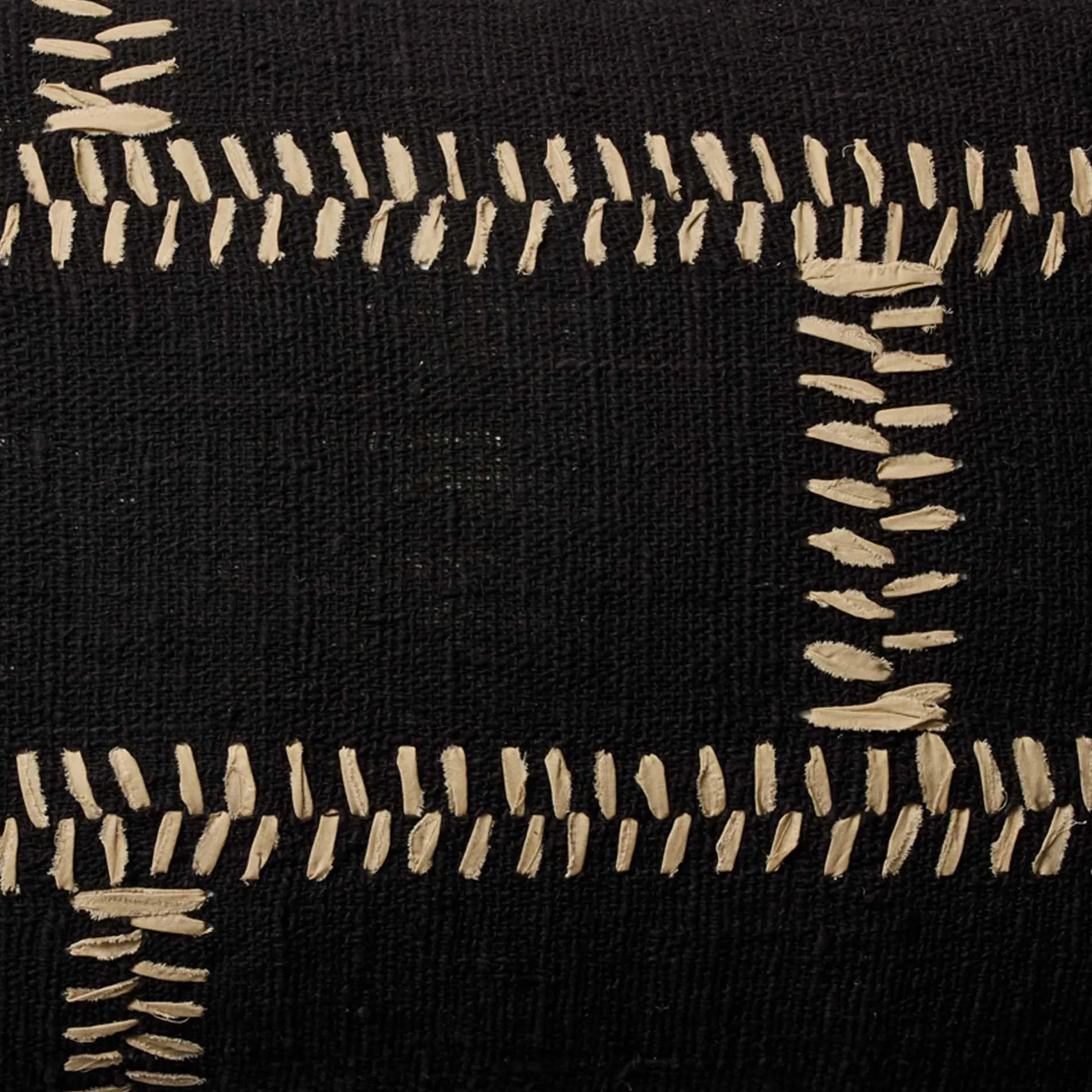 Online Horgans Hans Rectangle Cushion Black 50x70 Black & White
