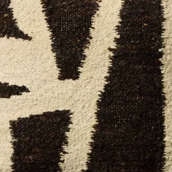 Best Horgans Hari Square Cushion 50x50 Brown & White
