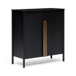 Outlet Horgans Hemky Bar Cabinet Black