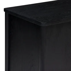 Outlet Horgans Hemky Bar Cabinet Black