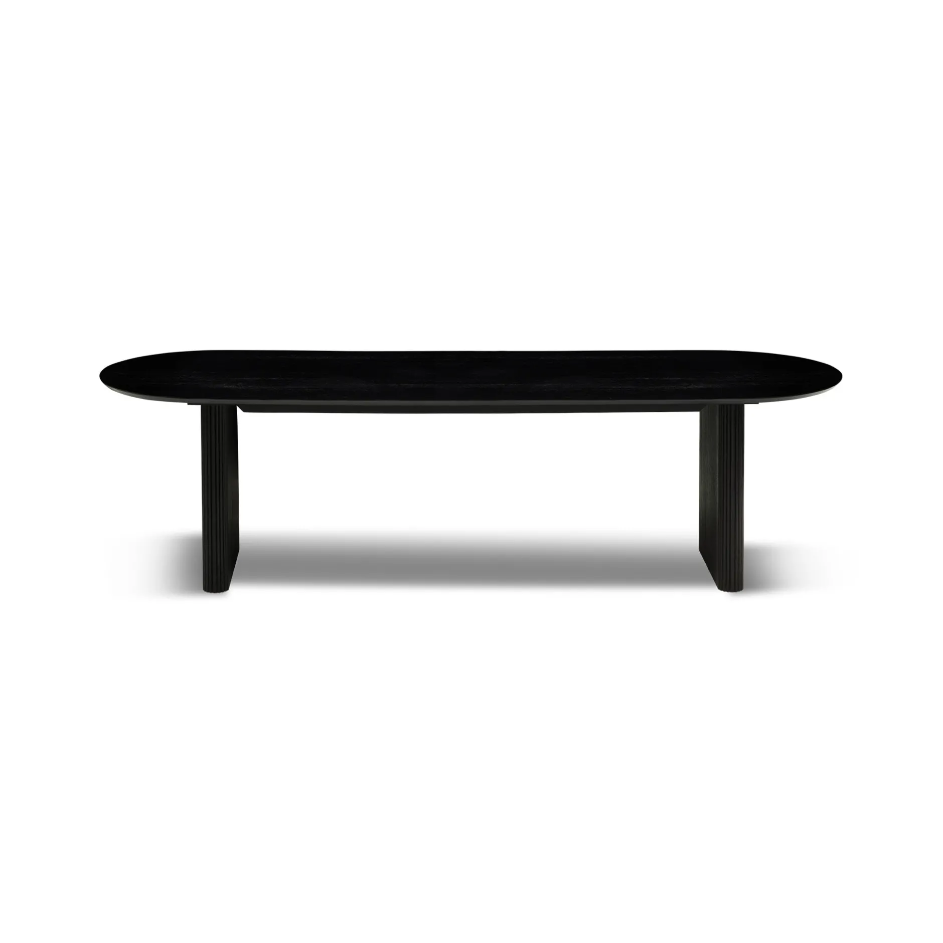 Clearance Horgans Henry Dining Table Black Stain
