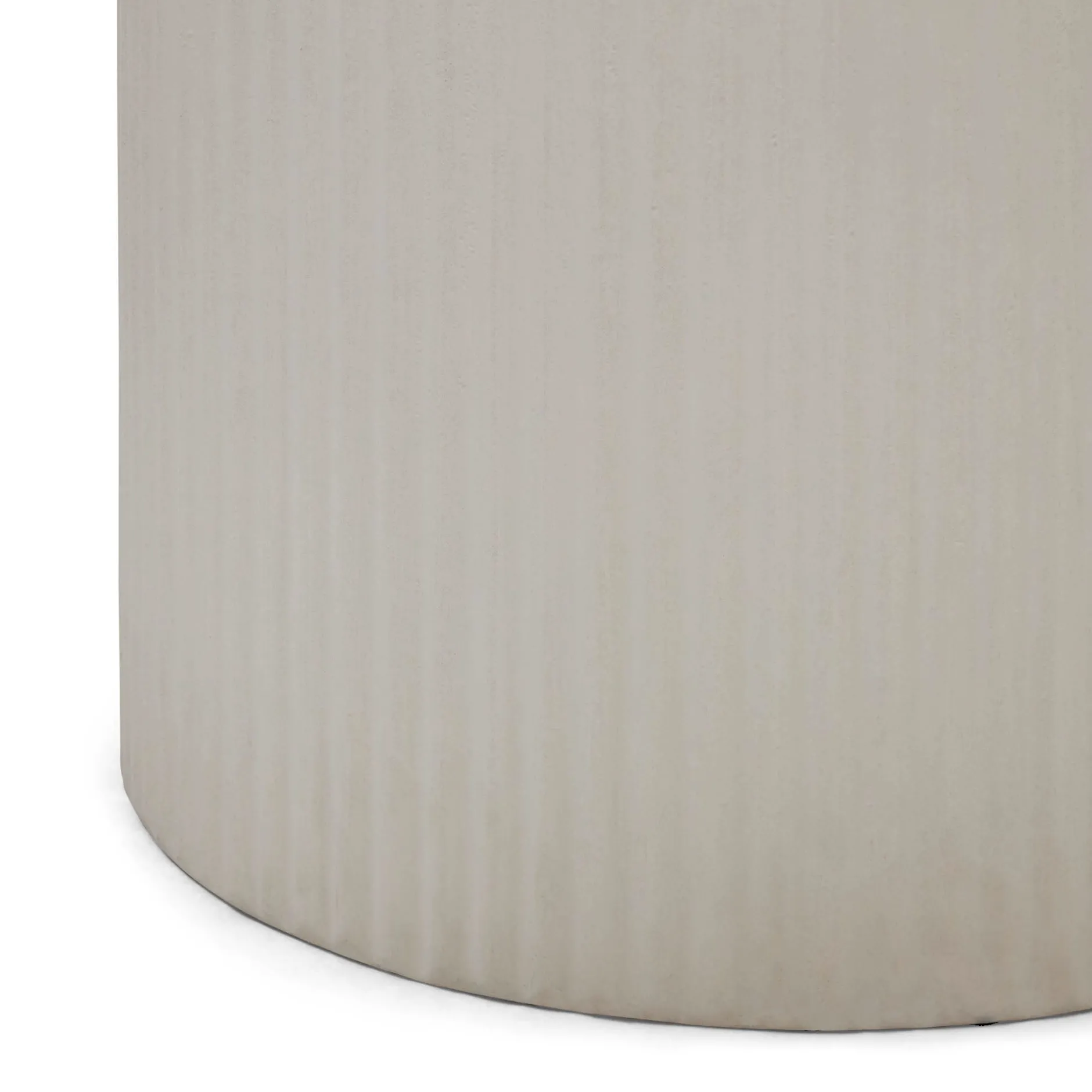 Clearance Horgans Hera Round Outdoor Dining Table White