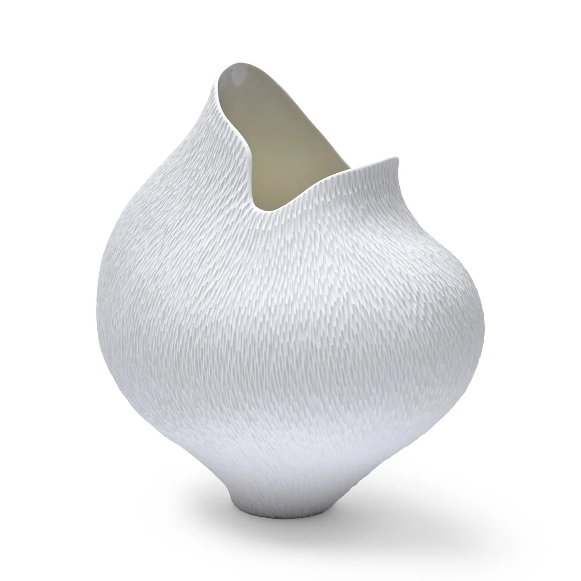 Fashion Horgans Ica Vase White