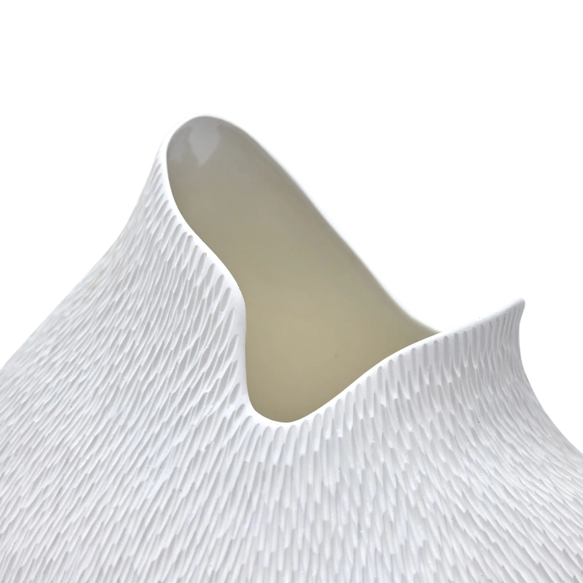Fashion Horgans Ica Vase White