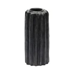 New Horgans Ika Vase Large Black