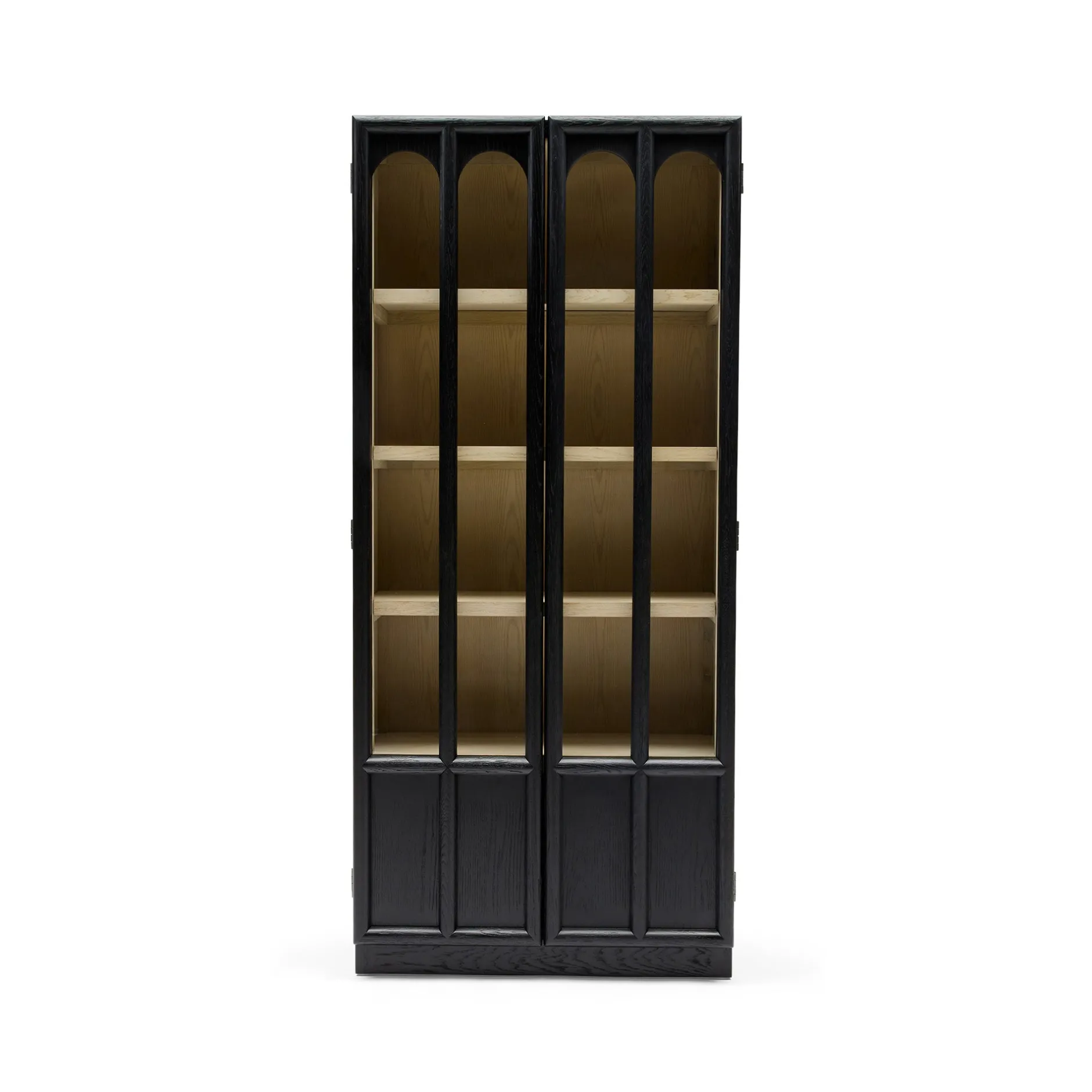 Clearance Horgans Isobel Tall Cabinet Black