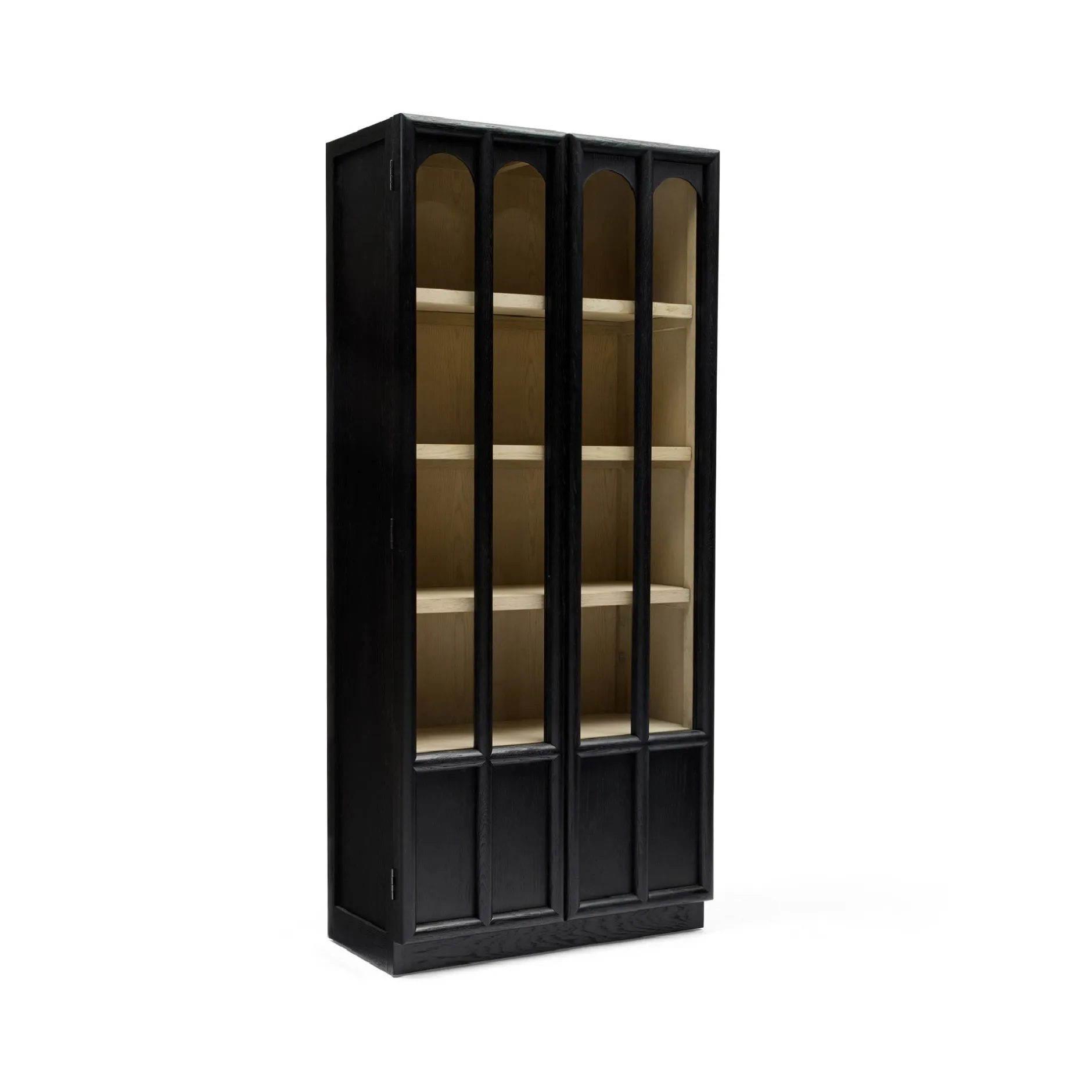 Clearance Horgans Isobel Tall Cabinet Black