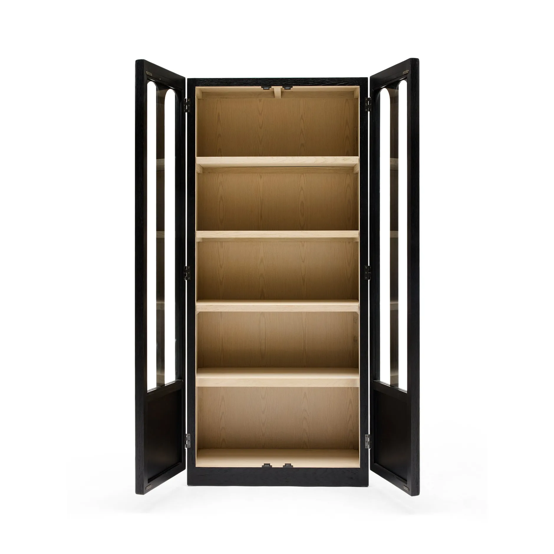 Clearance Horgans Isobel Tall Cabinet Black