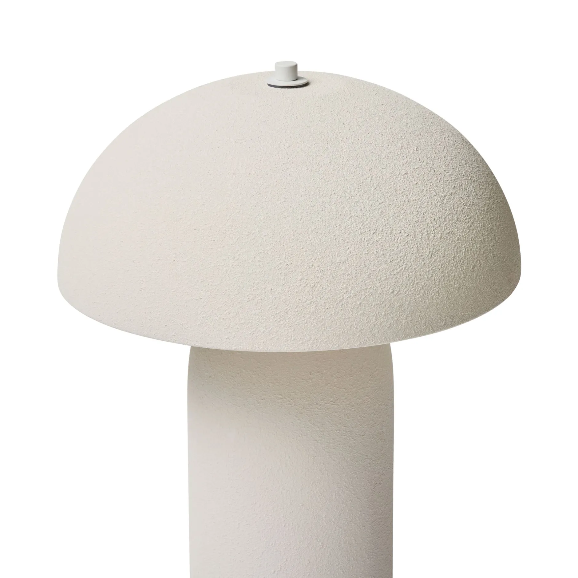 Hot Horgans Jai White Table Lamp Textured White