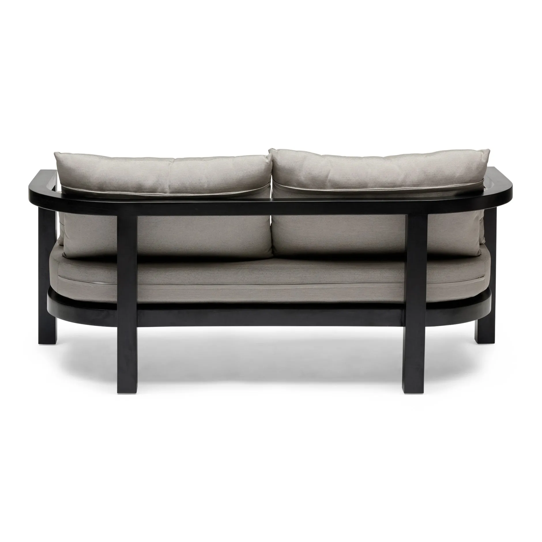 Discount Horgans Java Outdoor Sofa Black & Taupe Taupe Outdoor
