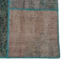 Clearance Horgans Kaba Patchwork Rug 210 x 301 Multi Blues