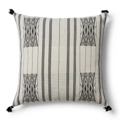 Online Horgans Kai Handwoven Cushion 45x45 Black & White