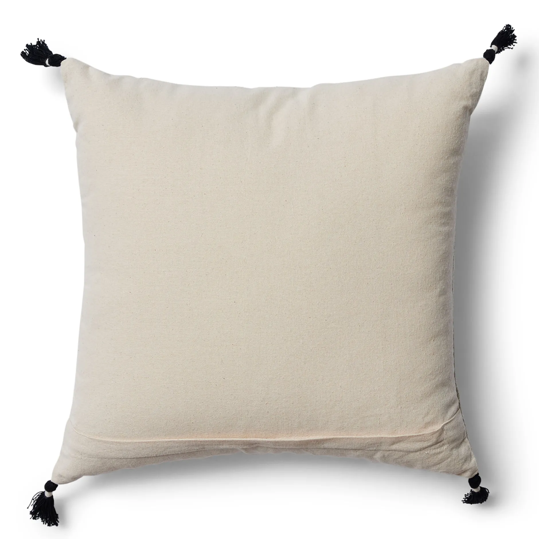 Online Horgans Kai Handwoven Cushion 45x45 Black & White