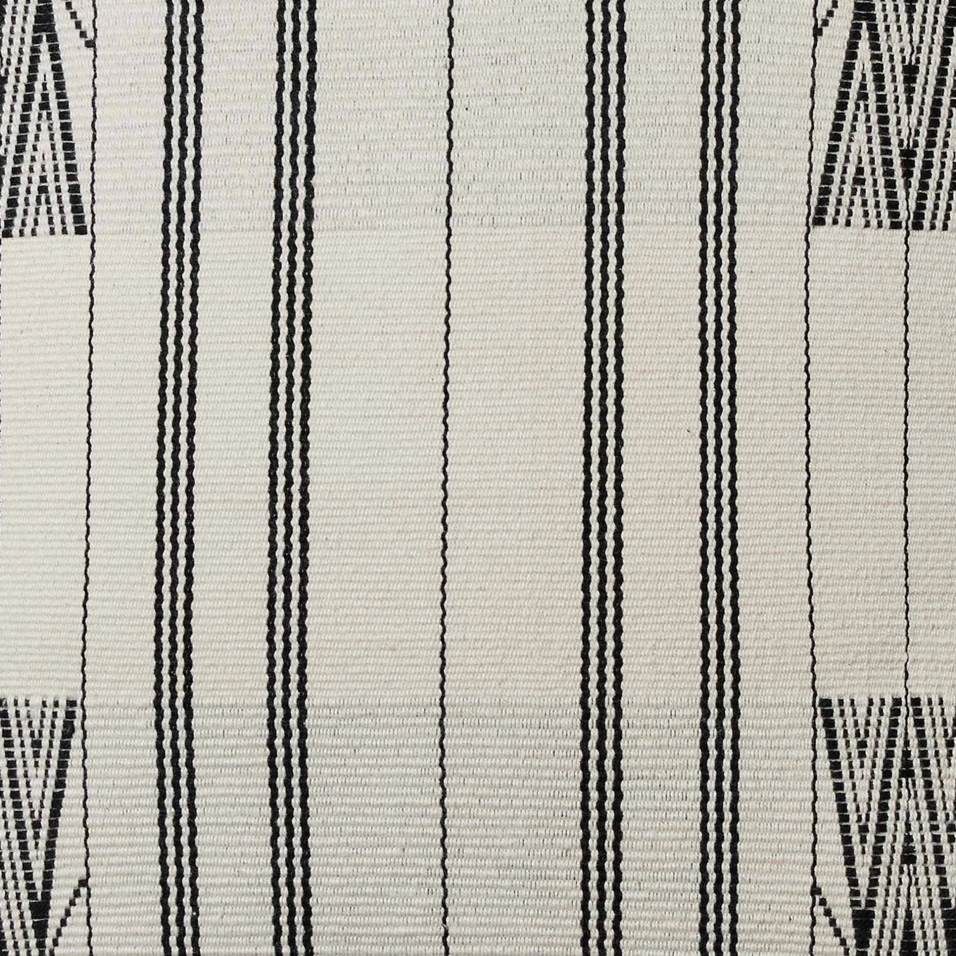 Online Horgans Kai Handwoven Cushion 45x45 Black & White