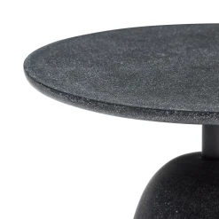 New Horgans Kellan Outdoor Side Table Black