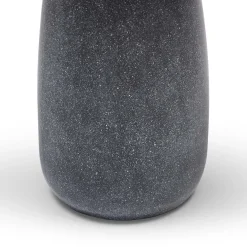 New Horgans Kellan Outdoor Side Table Black