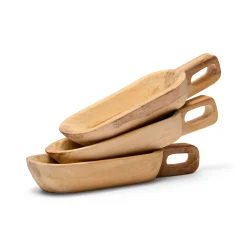 Clearance Horgans Ketou Oval Bowl Vintage Wood