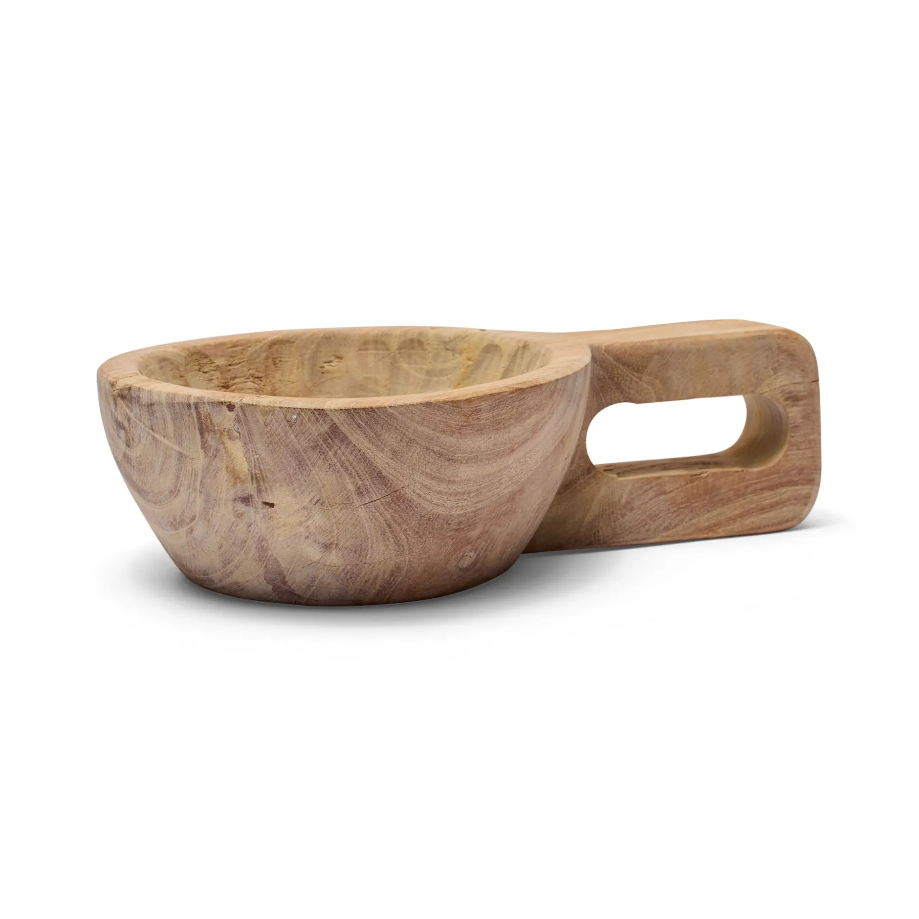 Discount Horgans Ketou Round Bowl Vintage Wood