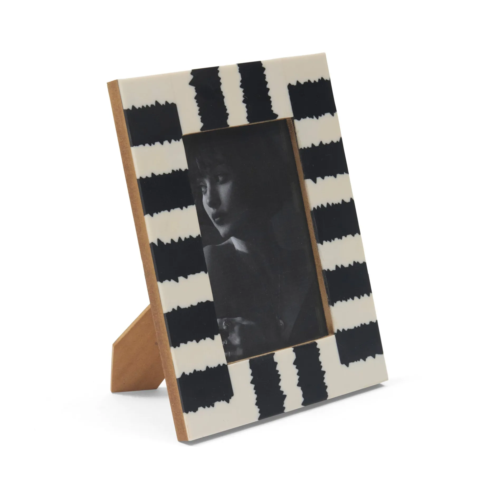 Hot Horgans Kuma Photo Frame 4 x 6 White & Black