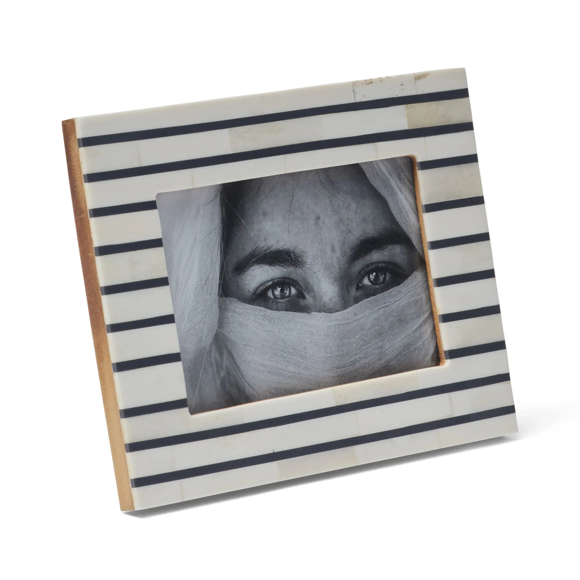 Hot Horgans Langford Photo Frame 4 x 6 Grey & Cream