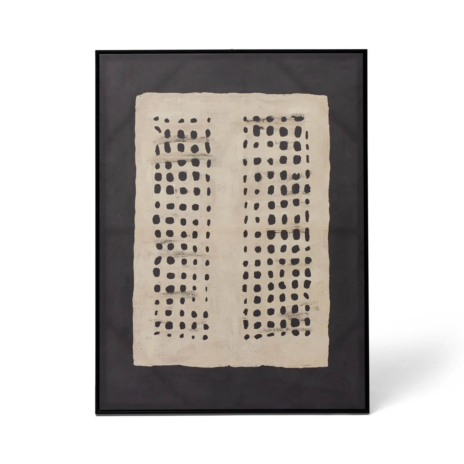 Clearance Horgans Lome Framed Wall Art Natural & Black