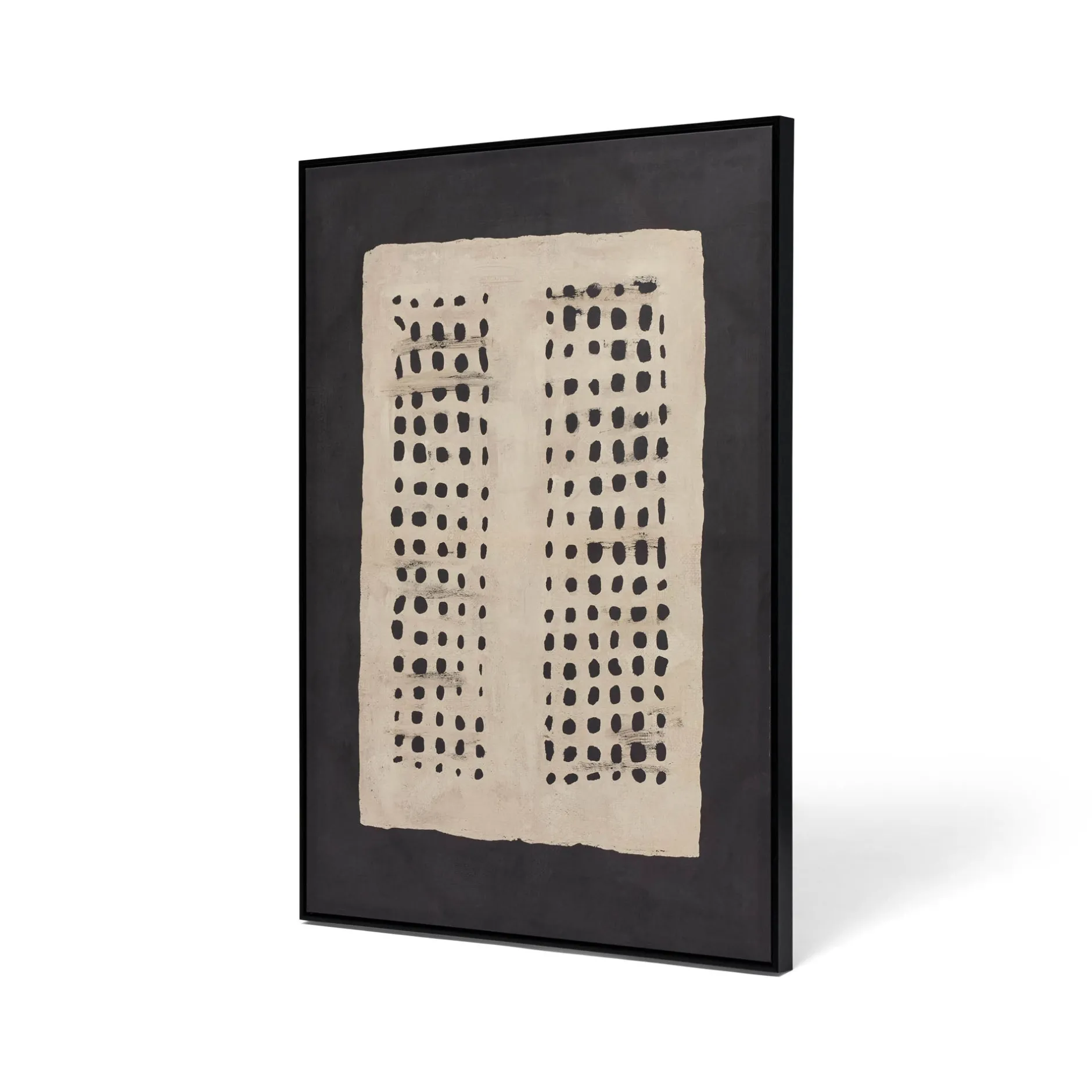 Clearance Horgans Lome Framed Wall Art Natural & Black