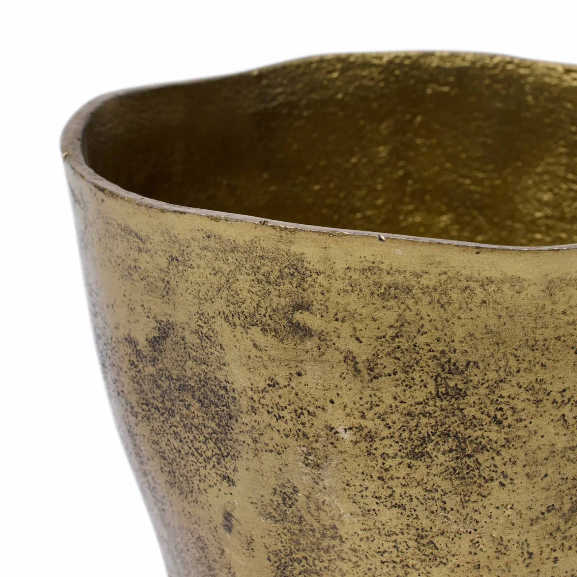 New Horgans Lula Vase Large Gold