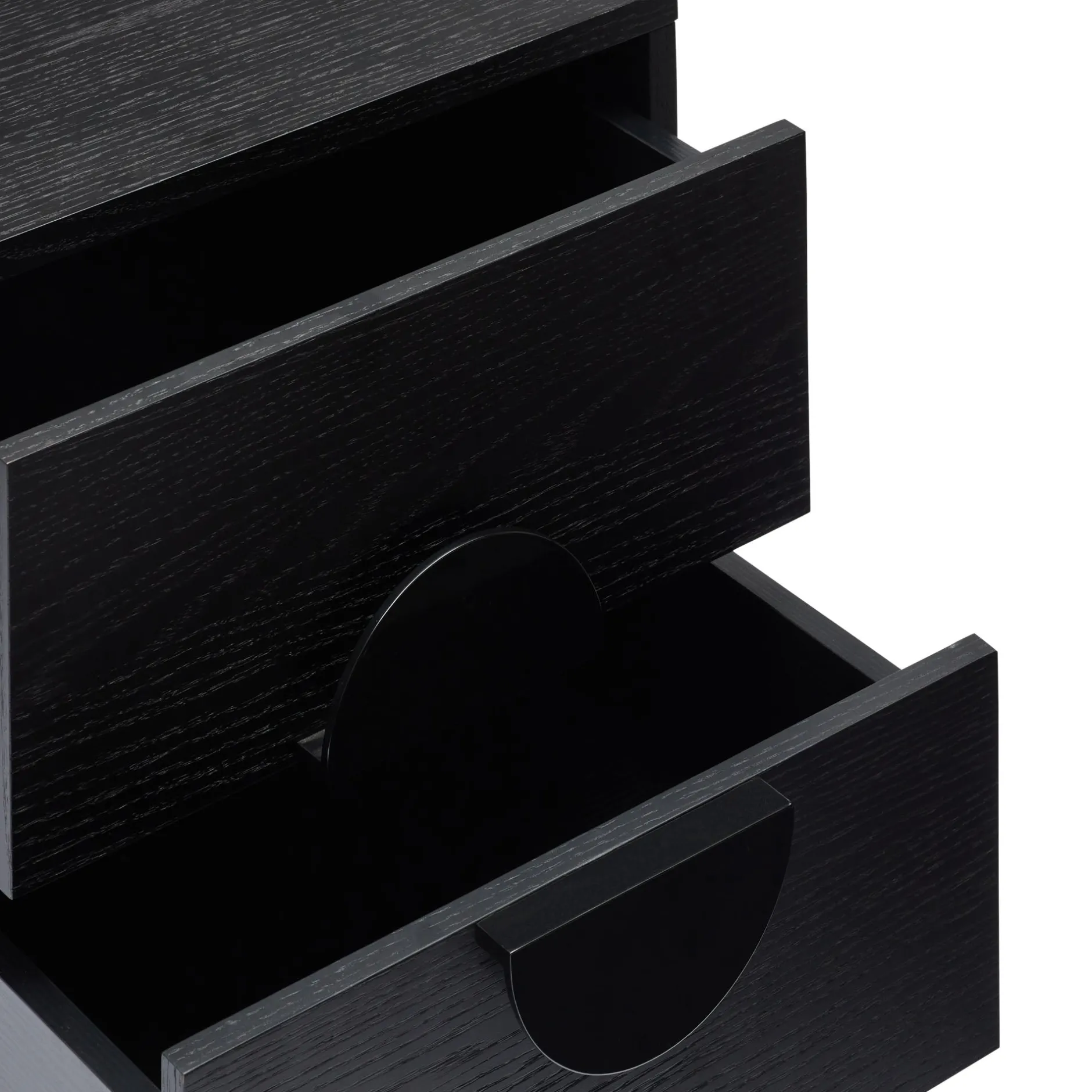 Best Horgans Luna II Bedside Black
