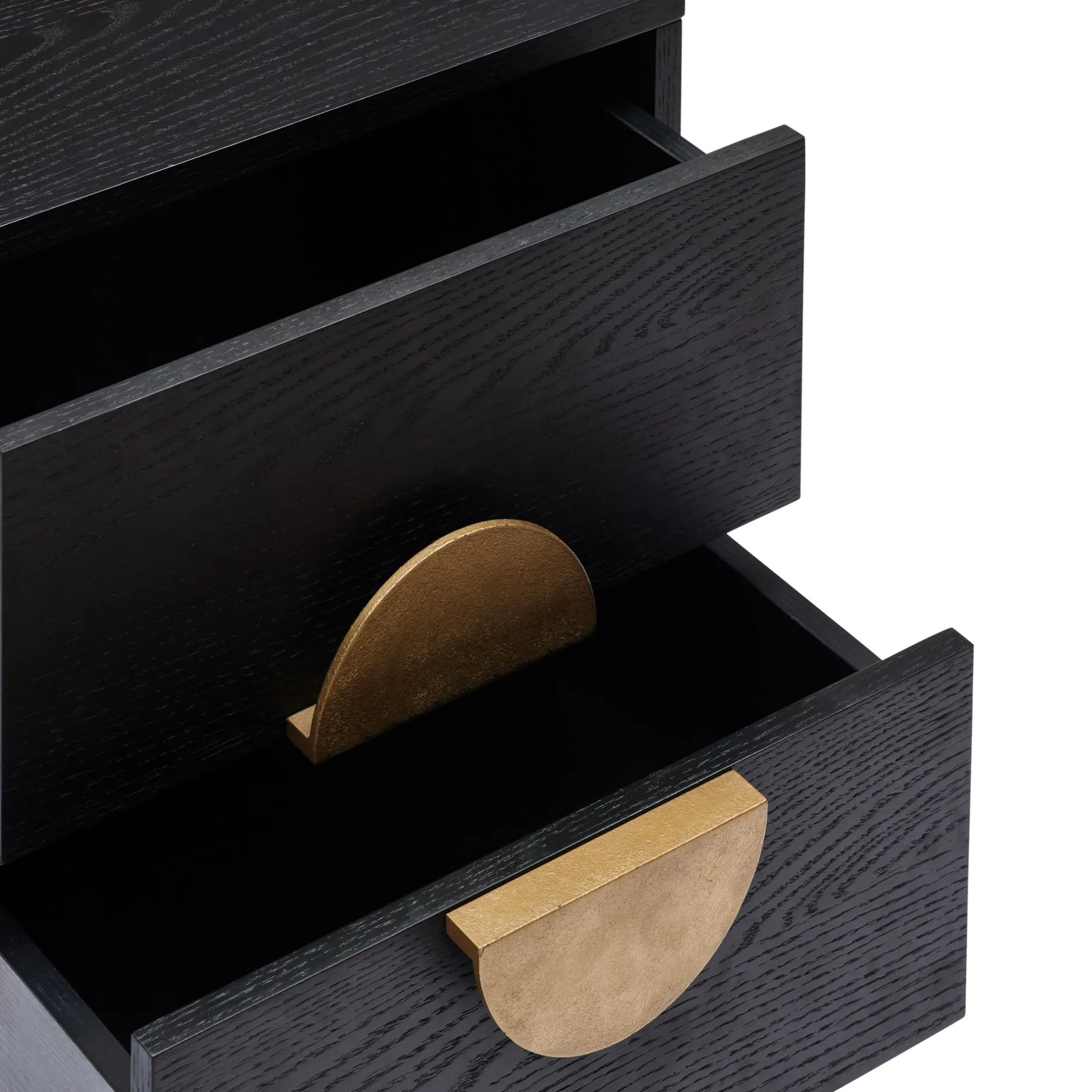 Hot Horgans Luna II Bedside Gold Black