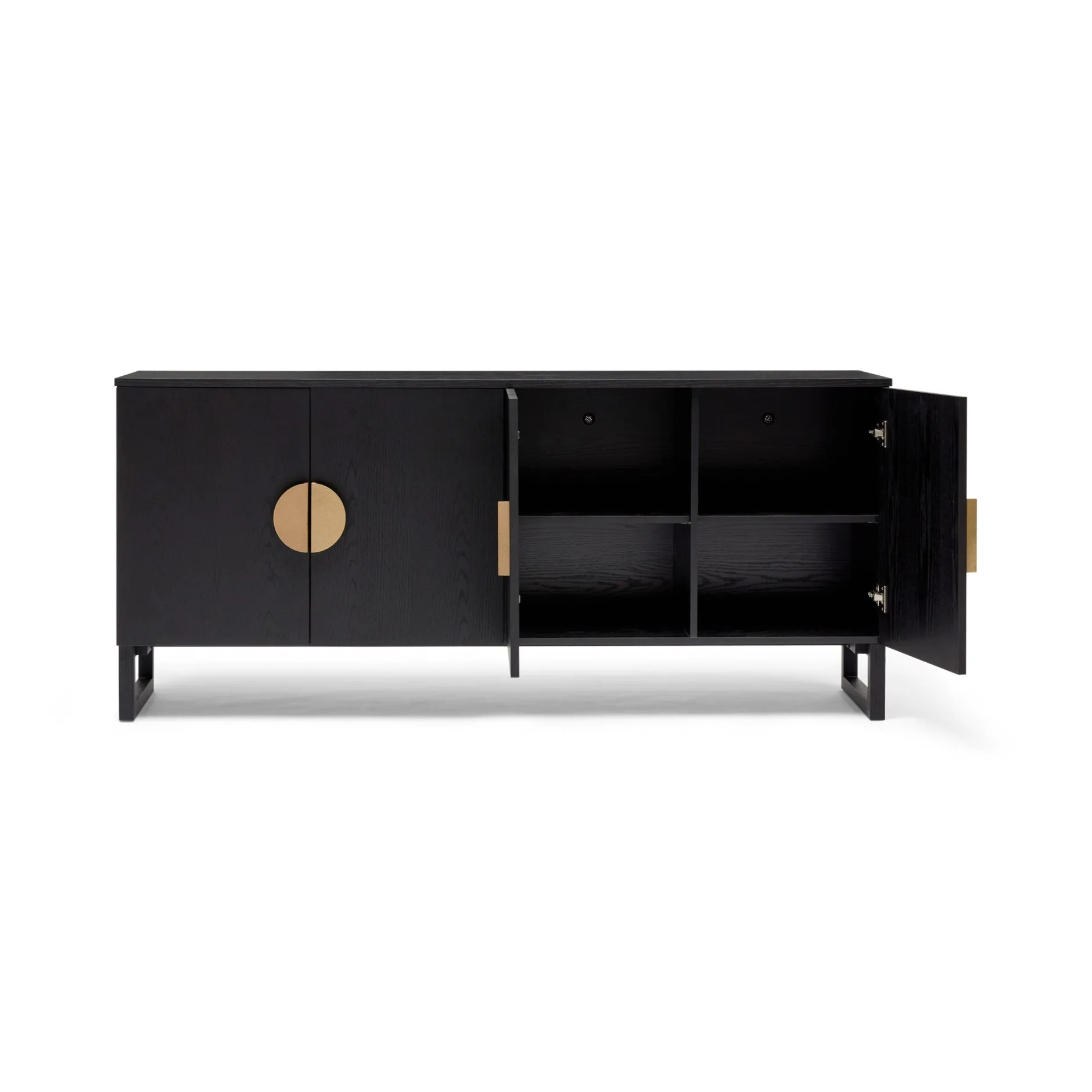 Hot Horgans Luna II Sideboard Gold Black