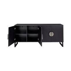 Online Horgans Luna II Sideboard Pewter Black