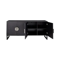 Online Horgans Luna II Sideboard Pewter Black
