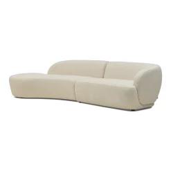 Discount Horgans Lune Modular Sofa Left Fresco White