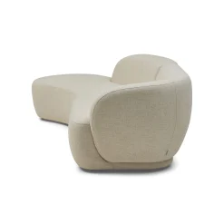 Discount Horgans Lune Modular Sofa Left Fresco White