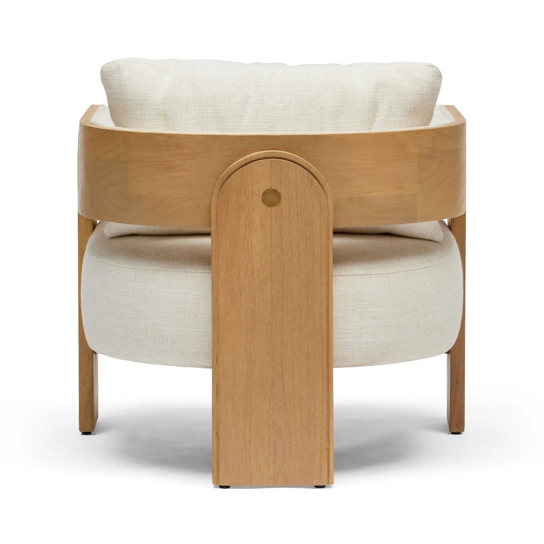 Sale Horgans Lupin Occasional Chair Natural Alpen White