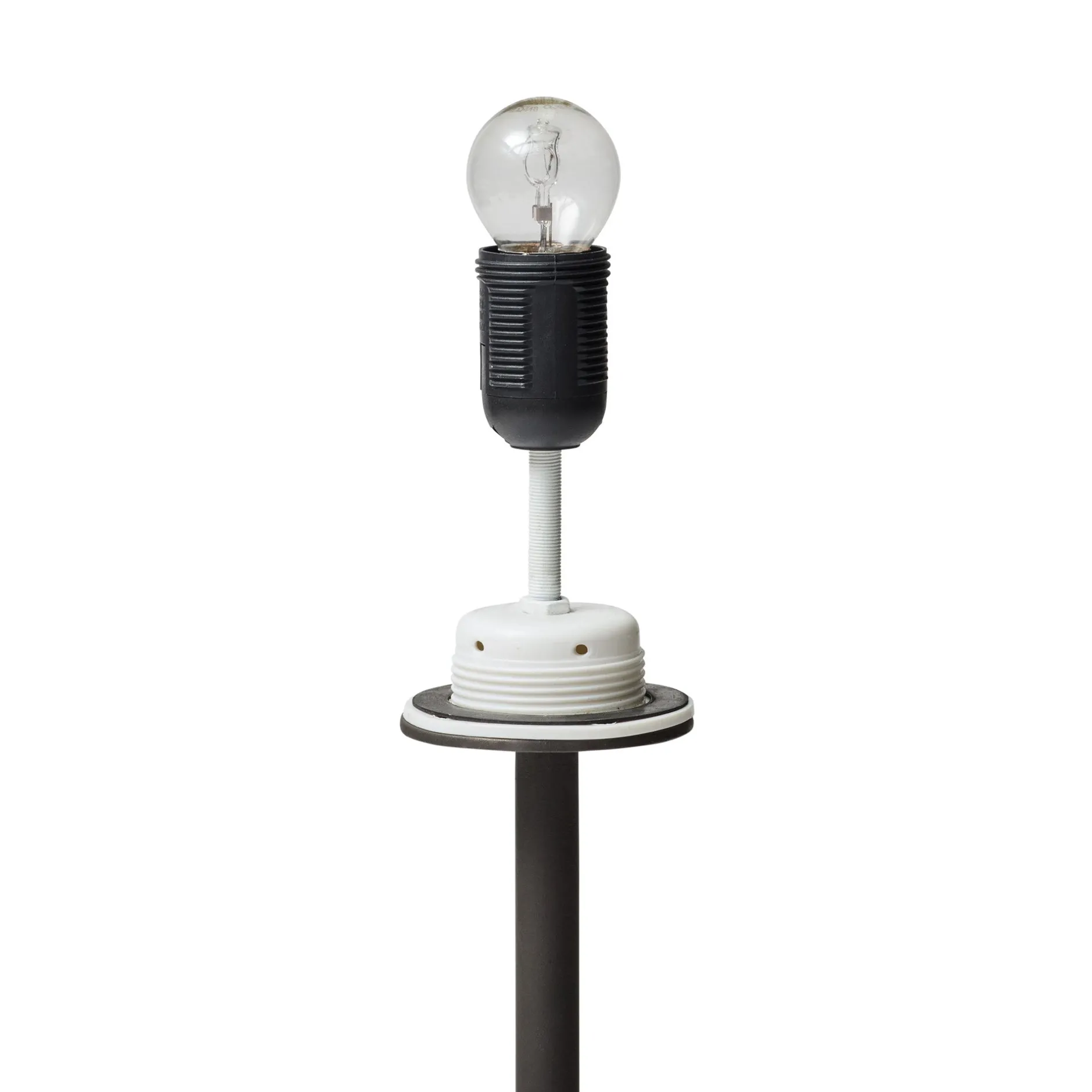 Fashion Horgans Lyle Floor Lamp Large Black & White