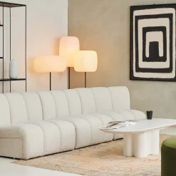 Sale Horgans Lyle Floor Lamp Medium Black & White